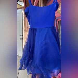 Rare Editions Royal Blue Formal Kids Dress